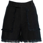 HÉST AS LILA Linen Shorts Woven Pants/Shorts 9000 Jet Black