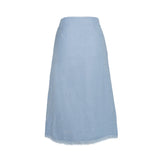 HÉST AS LILA Linen Skirt Woven Skirt/Dress 4003 Faded Denim