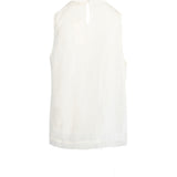 HÉST AS LILA Linen Top Woven Blouse/Top/Shirt 0003 White Alyssum
