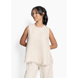 HÉST AS LILA Linen Top Woven Blouse/Top/Shirt 6503 Summer Sand