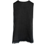 HÉST AS LILA Linen Top Woven Blouse/Top/Shirt 9000 Jet Black