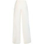HÉST AS LILA Linen Trousers Woven Pants/Shorts 0003 White Alyssum