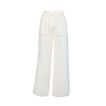 HÉST AS LILA Linen Trousers Woven Pants/Shorts 0003 White Alyssum