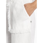 HÉST AS LILA Linen Trousers Woven Pants/Shorts 0003 White Alyssum