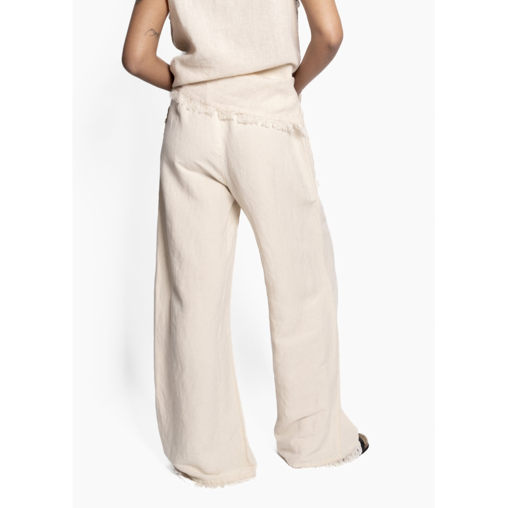 HÉST AS LILA Linen Trousers Woven Pants/Shorts 6503 Summer Sand