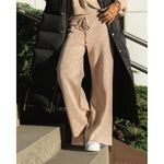 HÉST AS LINDA Pants Heavy Knitwear Bottoms 6500 Beige