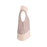 HÉST AS LOGO Vest Heavy Knitwear Tops 2504 Rose Smoke