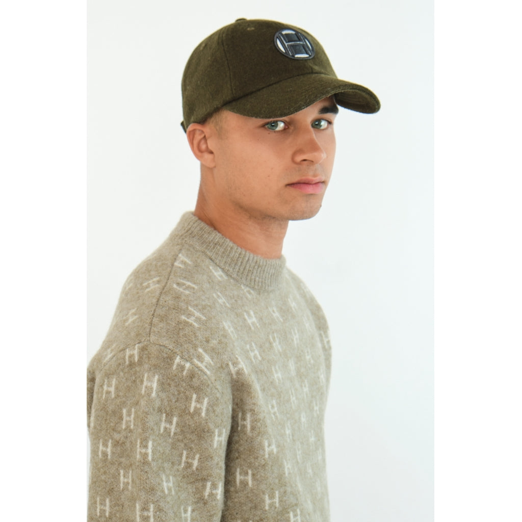 Hést Unisex LOU Cap Accessories Hats/Scarves/Socks 3000 Winter Moss