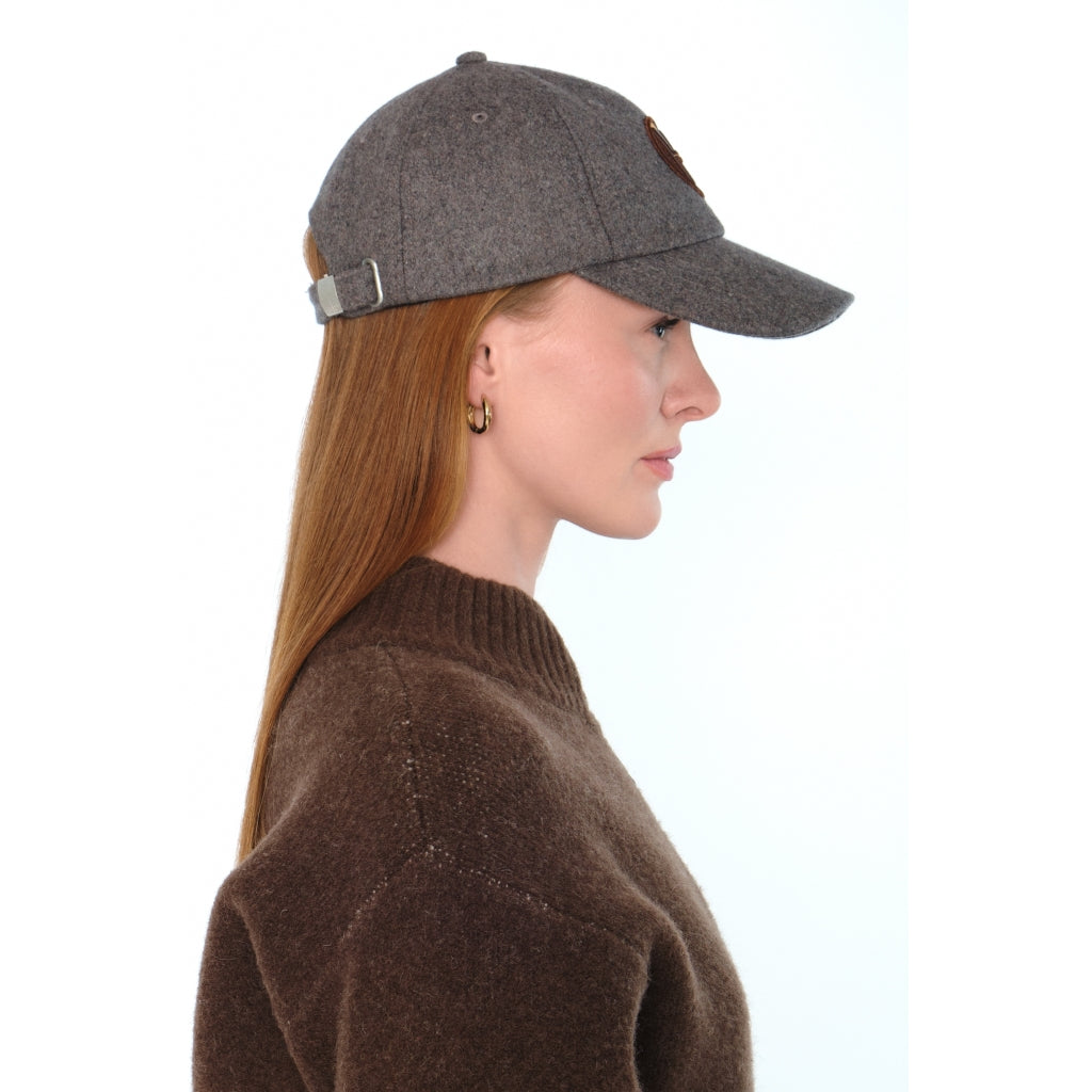 Hést Unisex LOU Cap Accessories Hats/Scarves/Socks 6001 Brown Melange