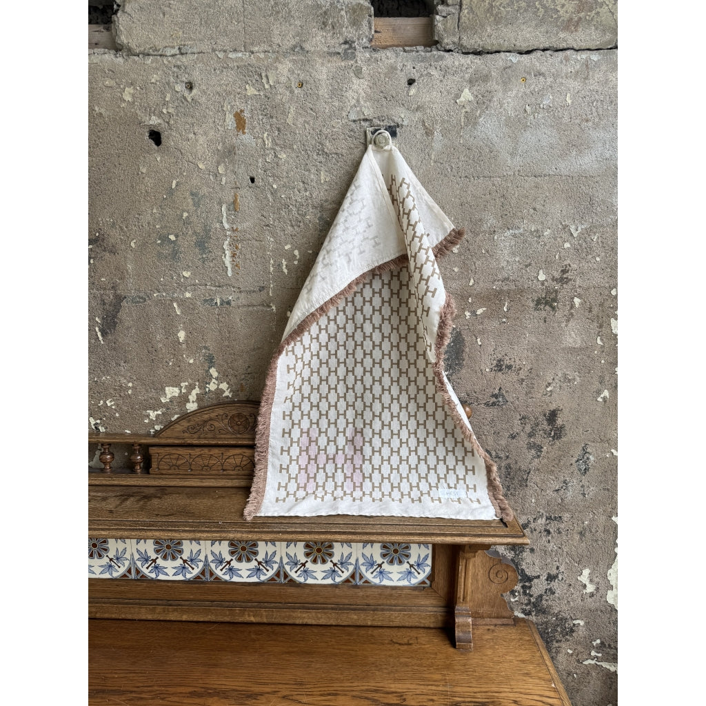 HÉST AS Linen towel Home / Interior 6505 Beige Travertine