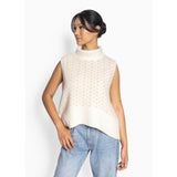 HÉST AS Logo Vest Heavy Knitwear Tops 0001 Offwhite