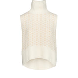 HÉST AS Logo Vest Heavy Knitwear Tops 0001 Offwhite