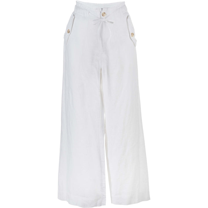 HÉST AS Lumi linen pants Woven Pants/Shorts 000 White