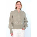 HÉST AS MÄRTHA Short Jacket Heavy Knitwear Tops 3001 Eucalyptus