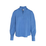 HÉST AS MIE Blouse Woven Blouse/Top/Shirt 4004 Dutch Blue