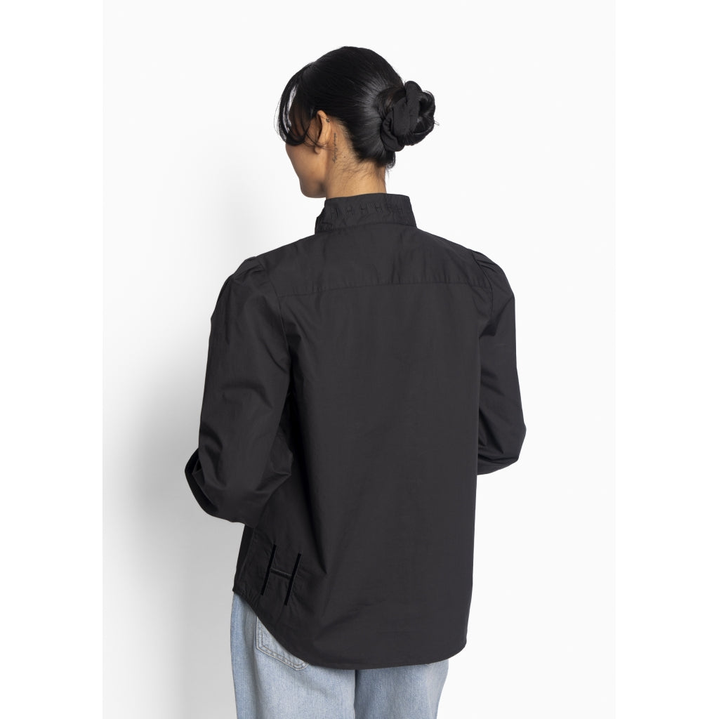 HÉST AS MIE Blouse Woven Blouse/Top/Shirt 9000 Jet Black
