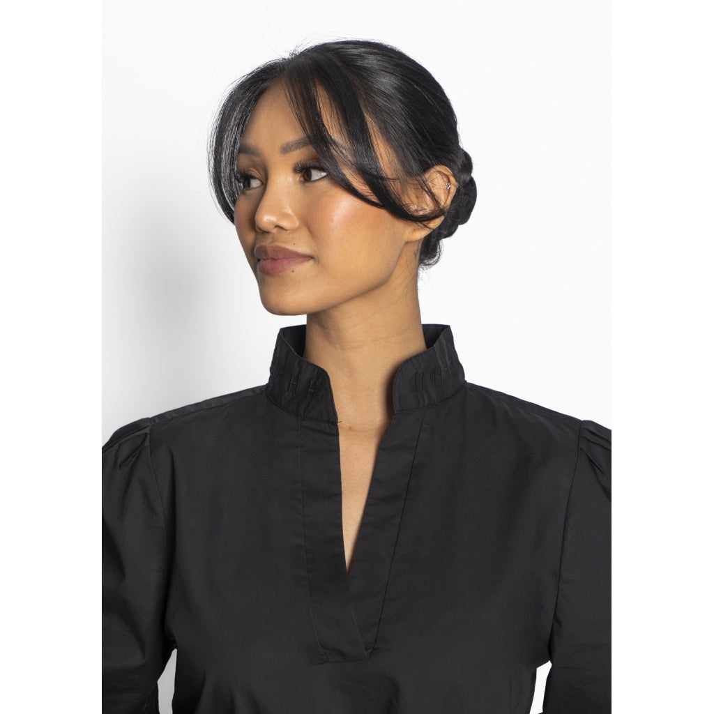 HÉST AS MIE Blouse Woven Blouse/Top/Shirt 9000 Jet Black