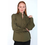 HÉST AS MIE Blouse Woven Blouse/Top/Shirt 3000 Winter Moss