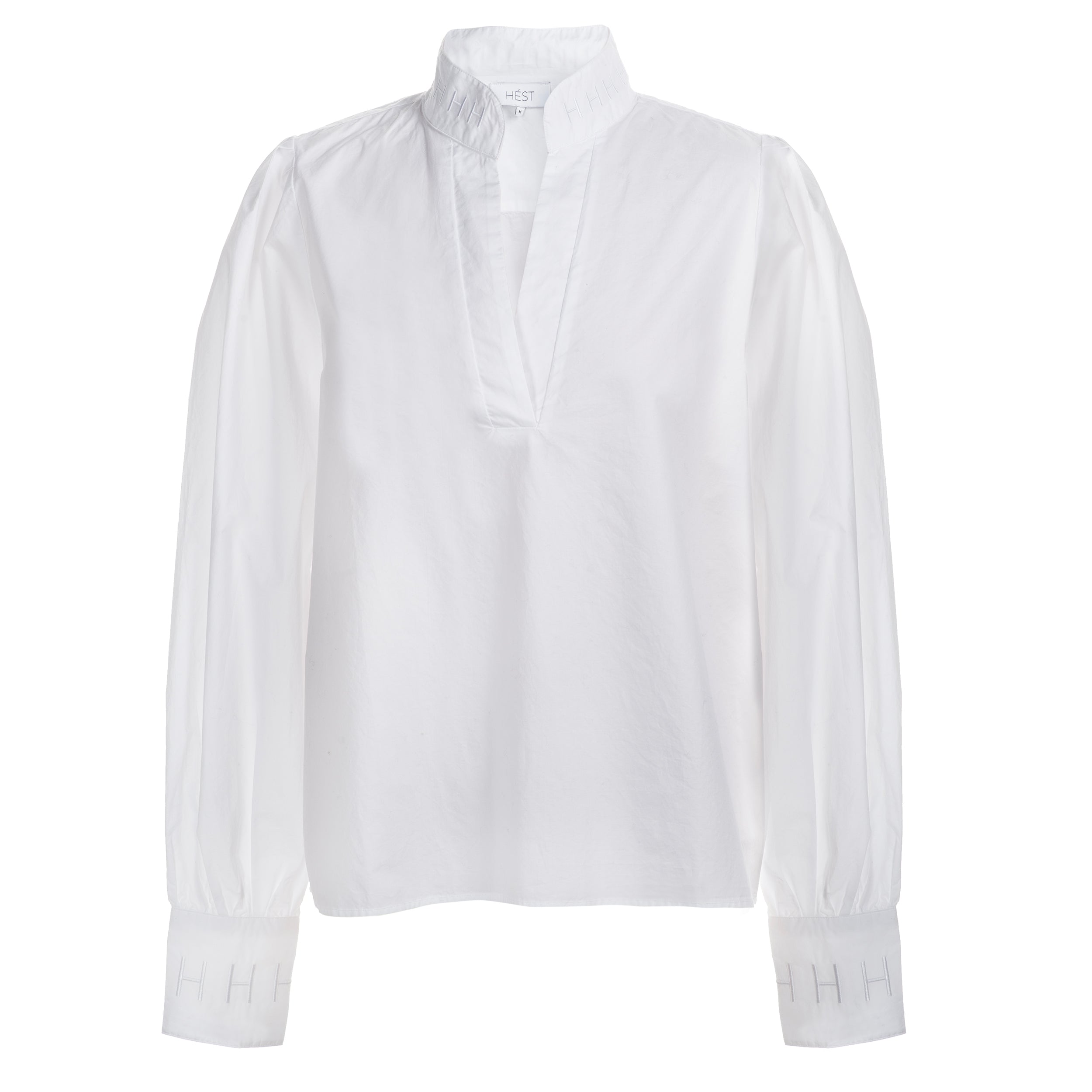 HÉST AS MIE Poplin Blouse Woven Blouse/Top/Shirt 000 White