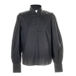 HÉST AS MIE Poplin Blouse Woven Blouse/Top/Shirt 999 Black