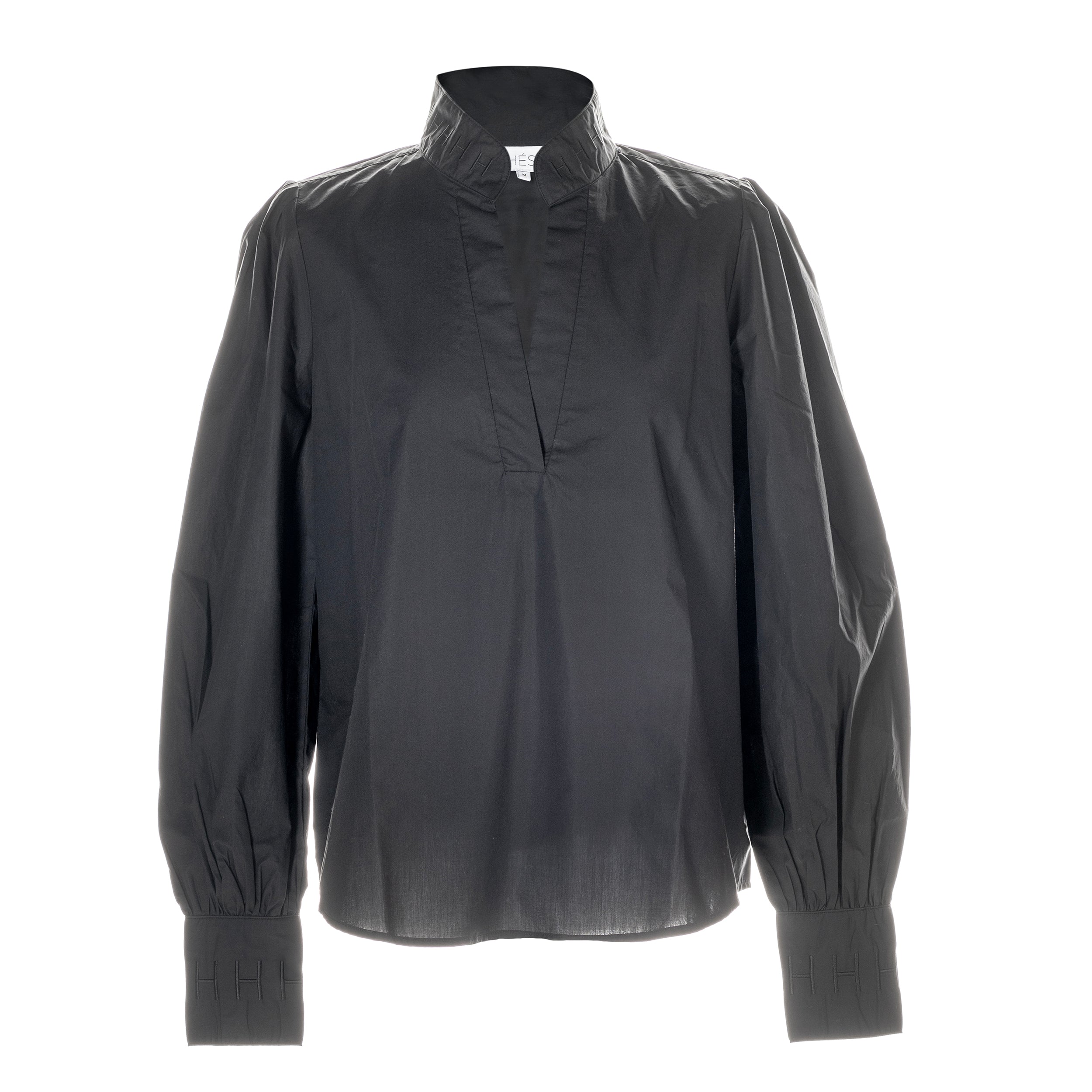 HÉST AS MIE Poplin Blouse Woven Blouse/Top/Shirt 999 Black