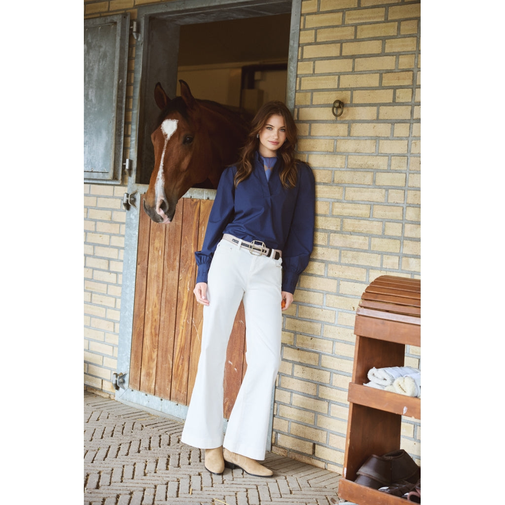 HÉST AS MIMI Corduroy Pant Woven Pants/Shorts 0001 Offwhite