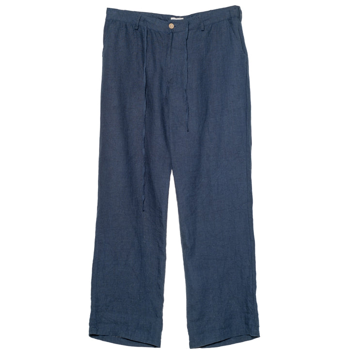 Hést Men Mark linens pants Woven Pants/Shorts 289 Navy