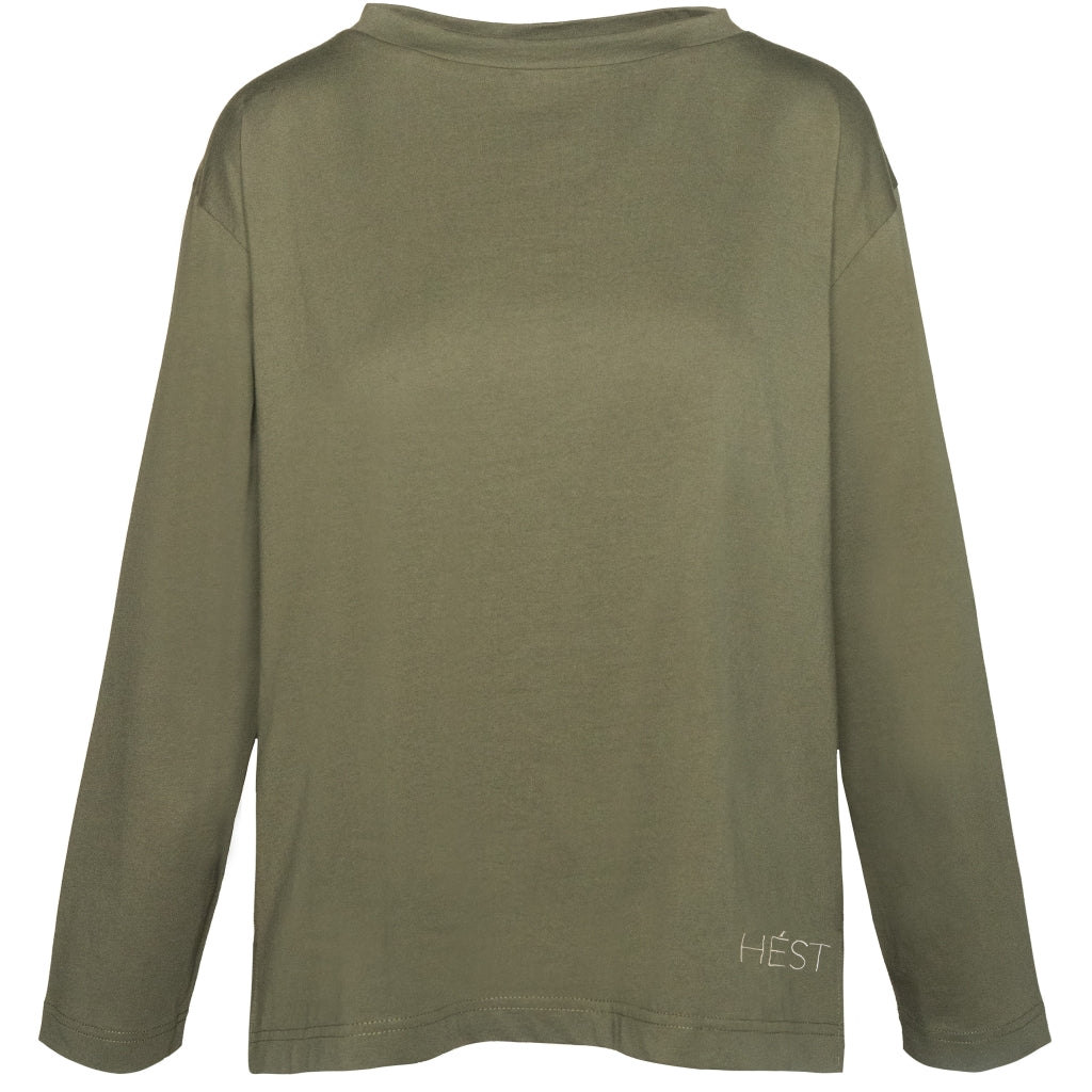 HÉST AS NELLIE Longsleeve Jersey T-Shirts/Tops 3000 Winter Moss