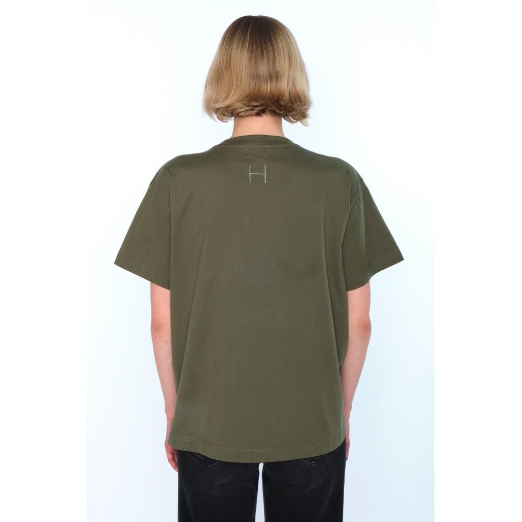 HÉST AS NELLIE T-Shirt Jersey T-Shirts/Tops 3000 Winter Moss