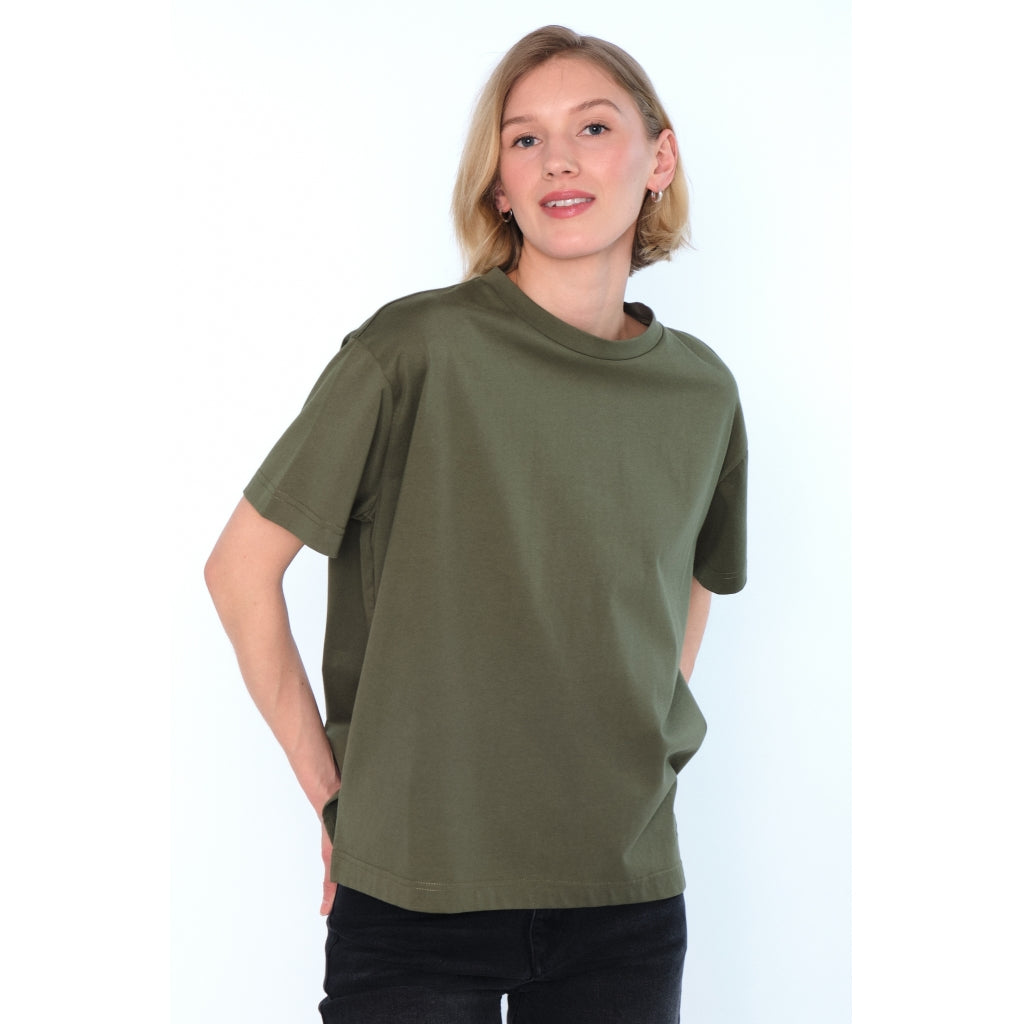HÉST AS NELLIE T-Shirt Jersey T-Shirts/Tops 3000 Winter Moss