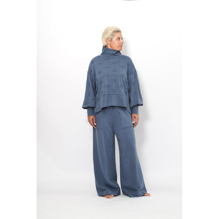 HÉST AS Nellie college pants Sweat Bottoms 280 Washed Blue