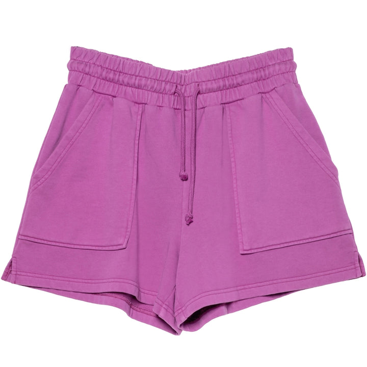 HÉST AS Nellie collage shorts Sweat Bottoms 219 Radiant Orchid