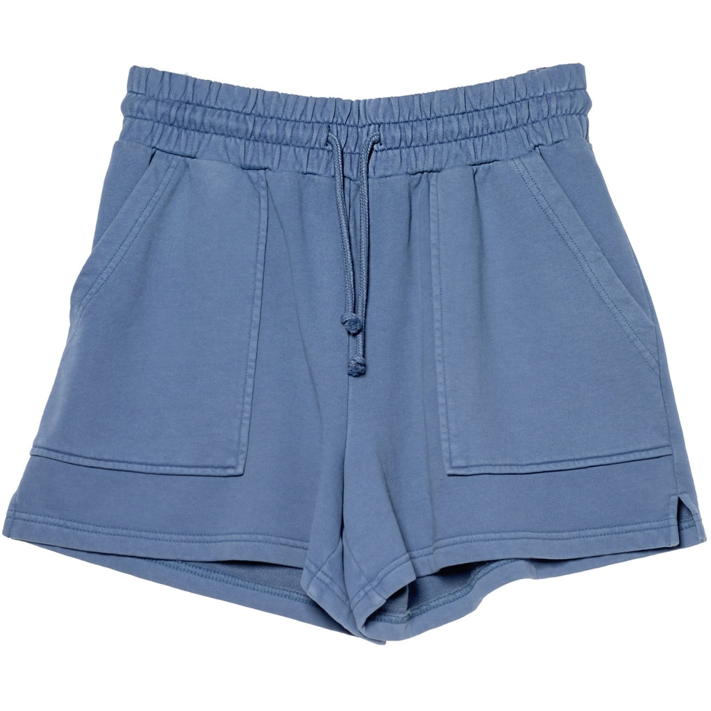 HÉST AS Nellie collage shorts Sweat Bottoms 280 Washed Blue