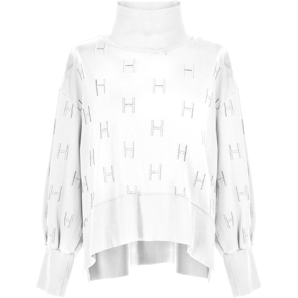 HÉST AS Nellie collage sweater Sweat Tops 000 White