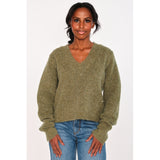 HÉST AS PERNILLE Sweater Heavy Knitwear Tops 3000 Winter Moss