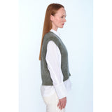 HÉST AS PERNILLE Vest Heavy Knitwear Tops 3000 Winter Moss