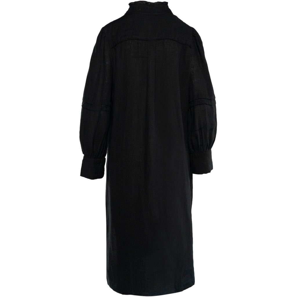 HÉST AS SARI Linen Dress Woven Skirt/Dress 9000 Jet Black