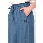 HÉST AS SCARLETT Pant Woven Pants/Shorts 9502 Medium Wash Blue Denim