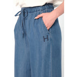 HÉST AS SCARLETT Pant Woven Pants/Shorts 9502 Medium Wash Blue Denim