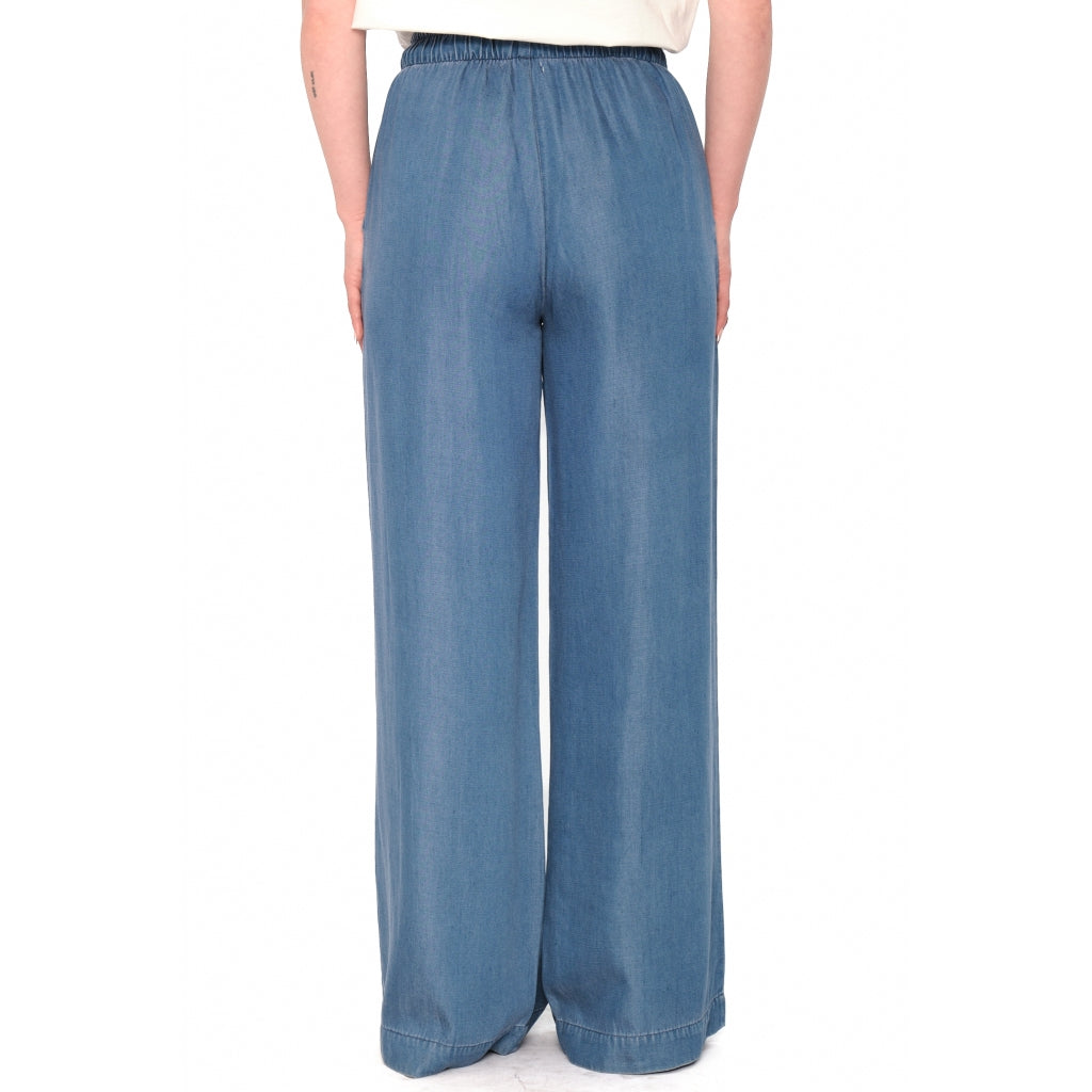 HÉST AS SCARLETT Pant Woven Pants/Shorts 9502 Medium Wash Blue Denim