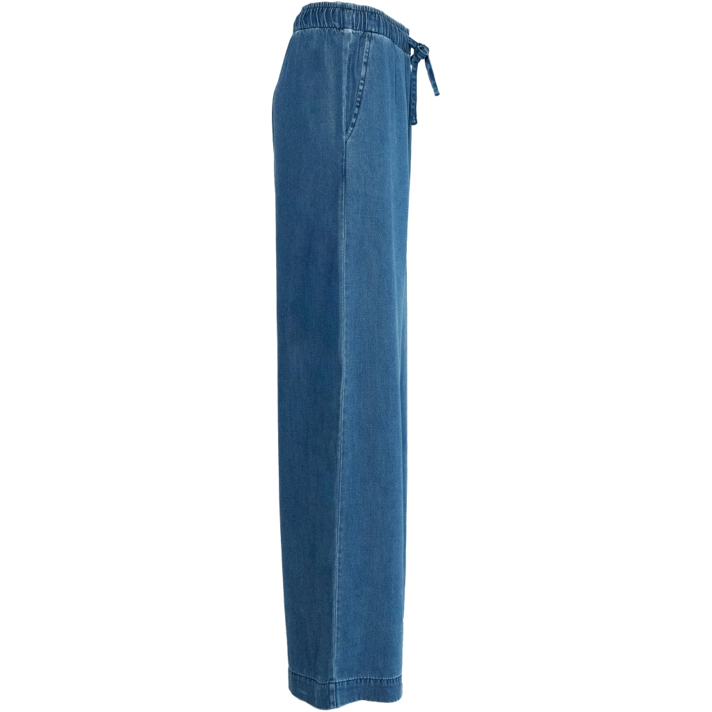 HÉST AS SCARLETT Pant Woven Pants/Shorts 9502 Medium Wash Blue Denim
