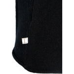 HÉST AS SELMA Shortsleeve Sweater Heavy Knitwear Tops 9000 Jet Black