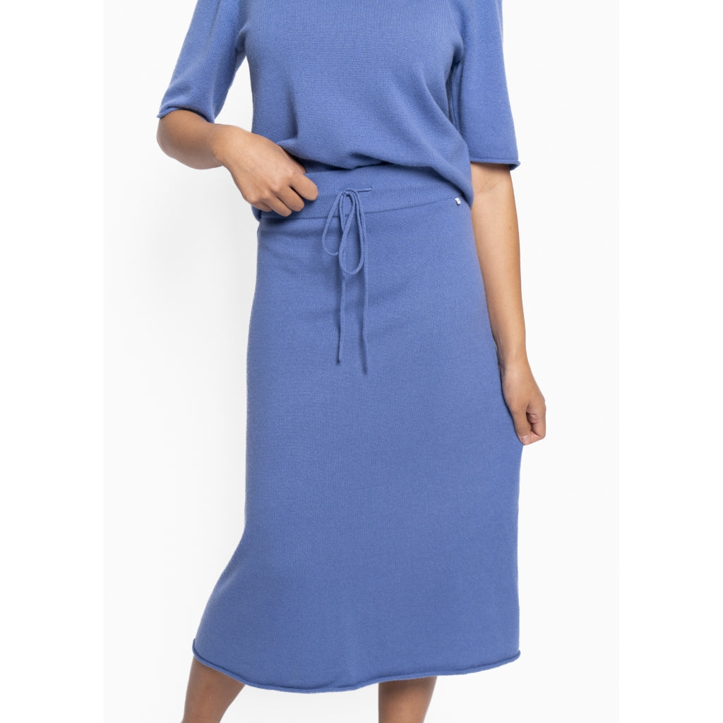 HÉST AS SELMA Skirt Heavy Knitwear Skirt/Dress 4004 Dutch Blue
