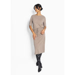HÉST AS SELMA Skirt Heavy Knitwear Skirt/Dress 6507 Plaza Taupe