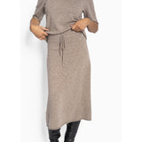 HÉST AS SELMA Skirt Heavy Knitwear Skirt/Dress 6507 Plaza Taupe