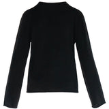 HÉST AS SELMA Sweater Heavy Knitwear Tops 9000 Jet Black