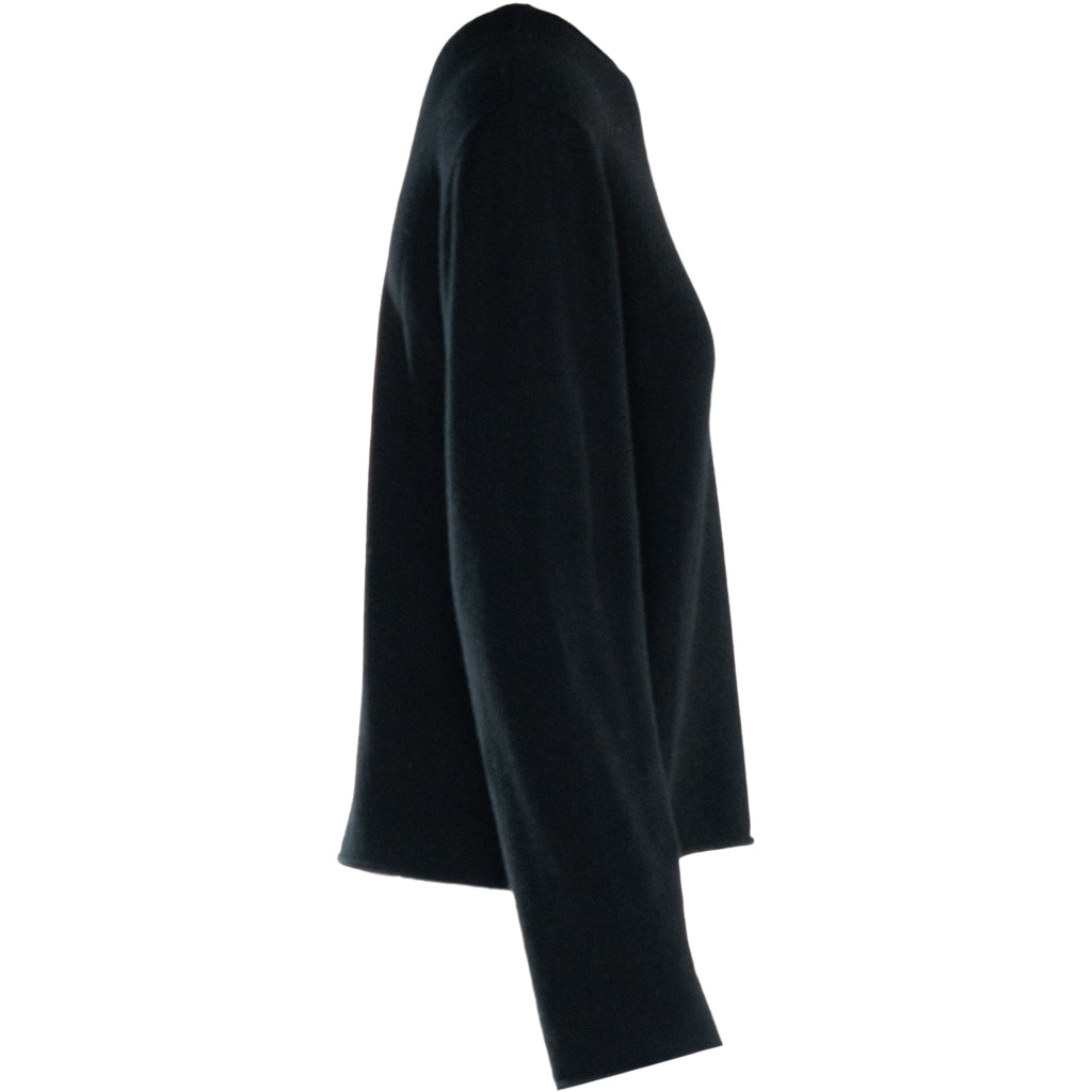 HÉST AS SELMA Sweater Heavy Knitwear Tops 9000 Jet Black