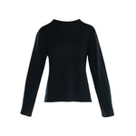 HÉST AS SELMA Sweater Heavy Knitwear Tops 9000 Jet Black