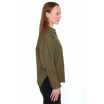 HÉST AS SENNA Shirt Woven Blouse/Top/Shirt 3000 Winter Moss