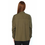HÉST AS SENNA Shirt Woven Blouse/Top/Shirt 3000 Winter Moss